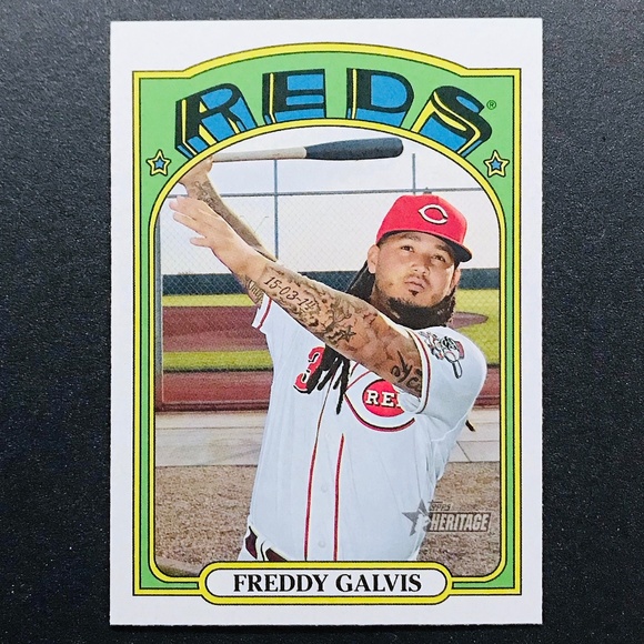 Freddy Galvis - 2021 Topps Heritage #283 - Picture 1 of 2